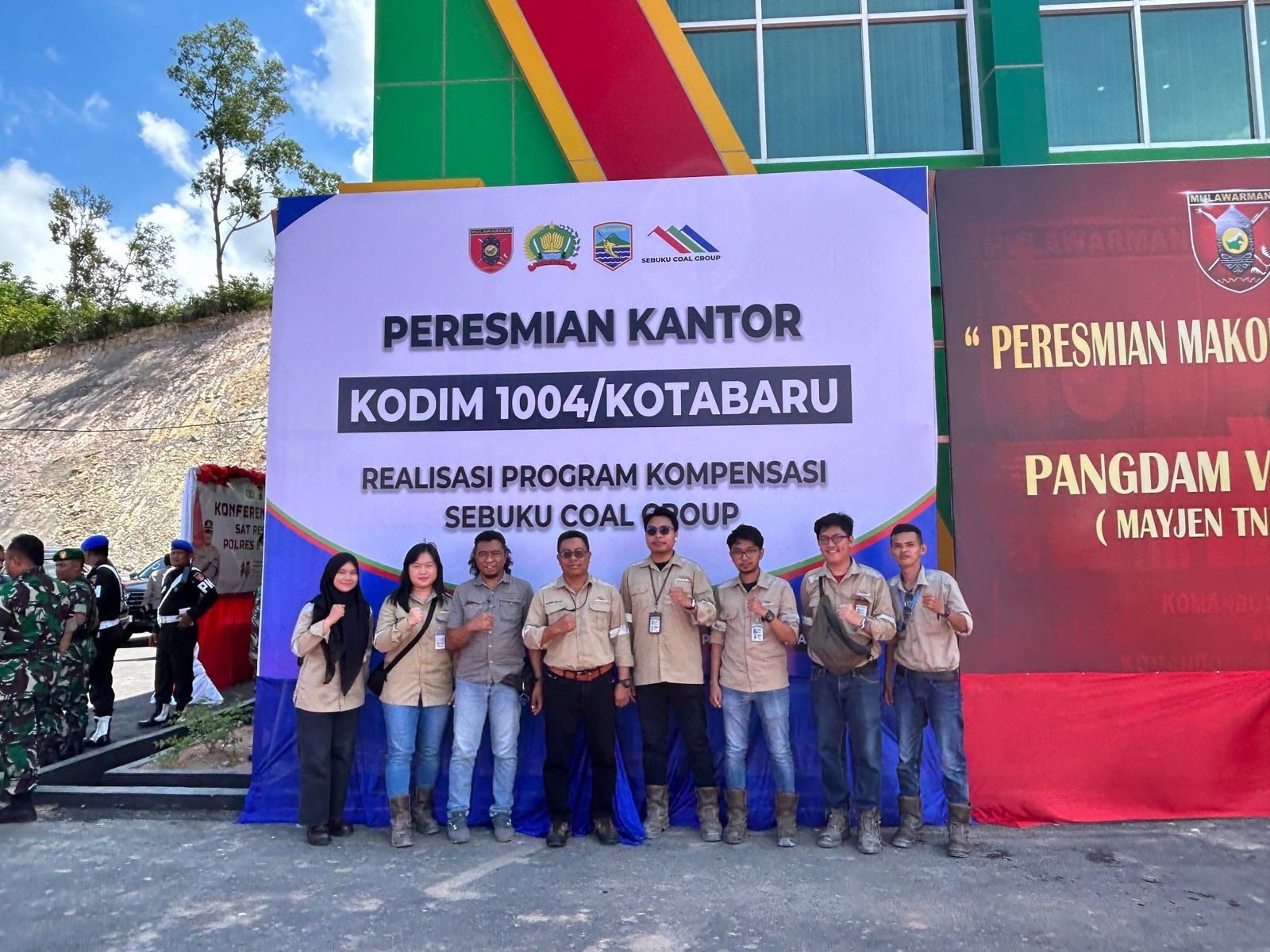 Pangdam VI Mulawarman Resmikan Kantor Baru Makodim 1004/Kotabaru