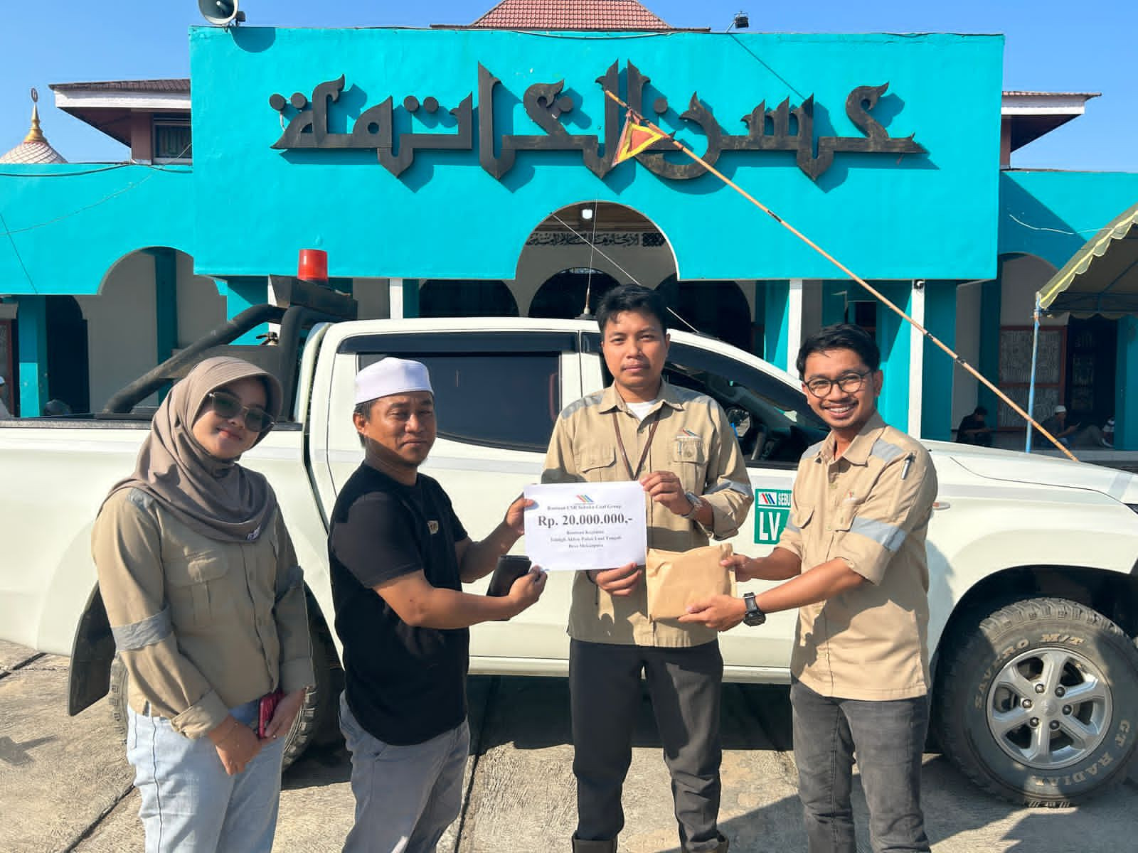 Sebuku Coal Group Dukung Perayaan Maulid Pulau Laut Tengah