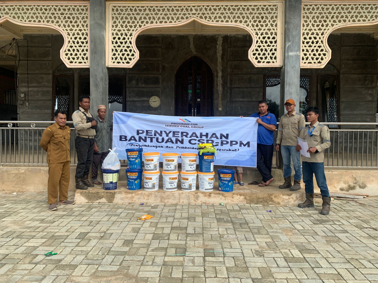 PT. STC Bantu Tingkatkan Kualitas Sarana Masjid Ash- Shobirin 