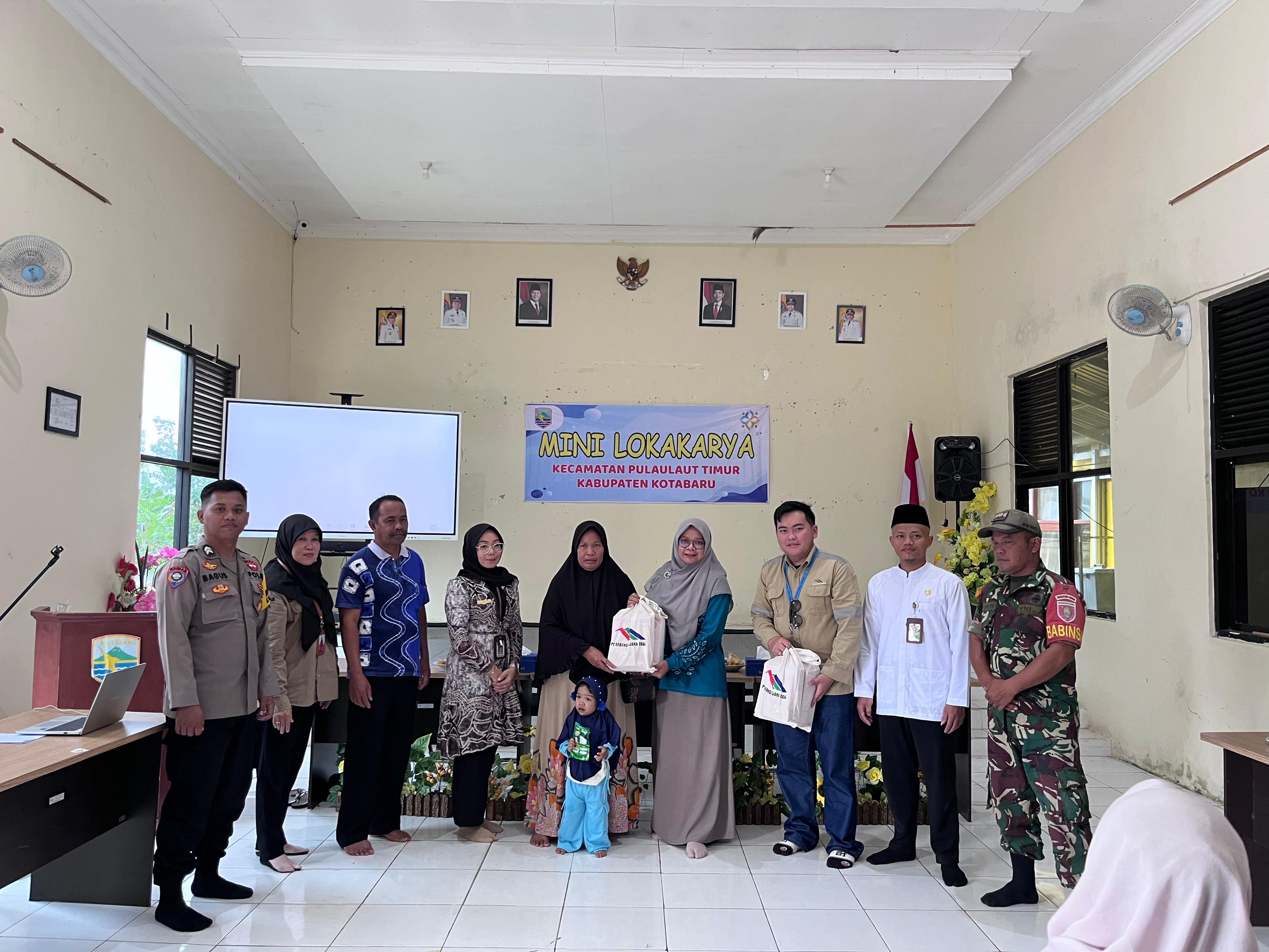 PT. SSC Bergerak Tangani Stunting di Wilayah Kecamatan Pulau Laut Timur 