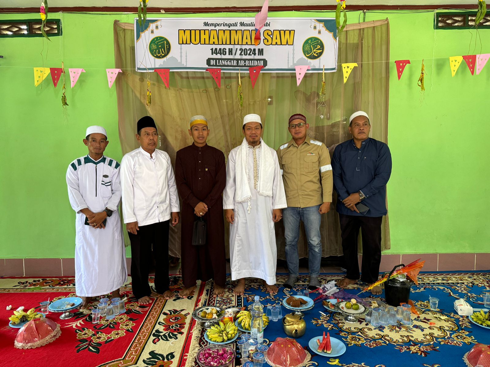Sebuku Coal Group Dukung PHBI Maulid Nabi Muhammad di Desa Binaan