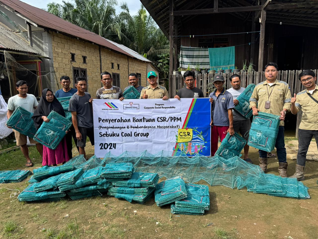 Bubu Naga Untuk Kelompok Perikanan Bina Usaha