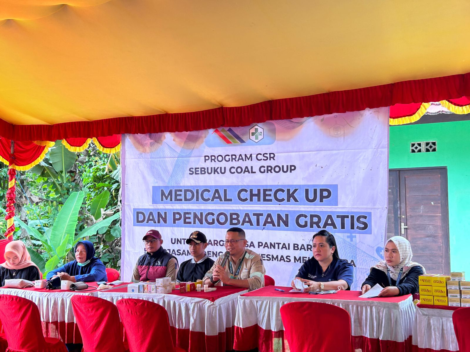 Sebuku Coal Group Gelar Pemeriksaan Kesehatan dan Pengobatan Gratis
