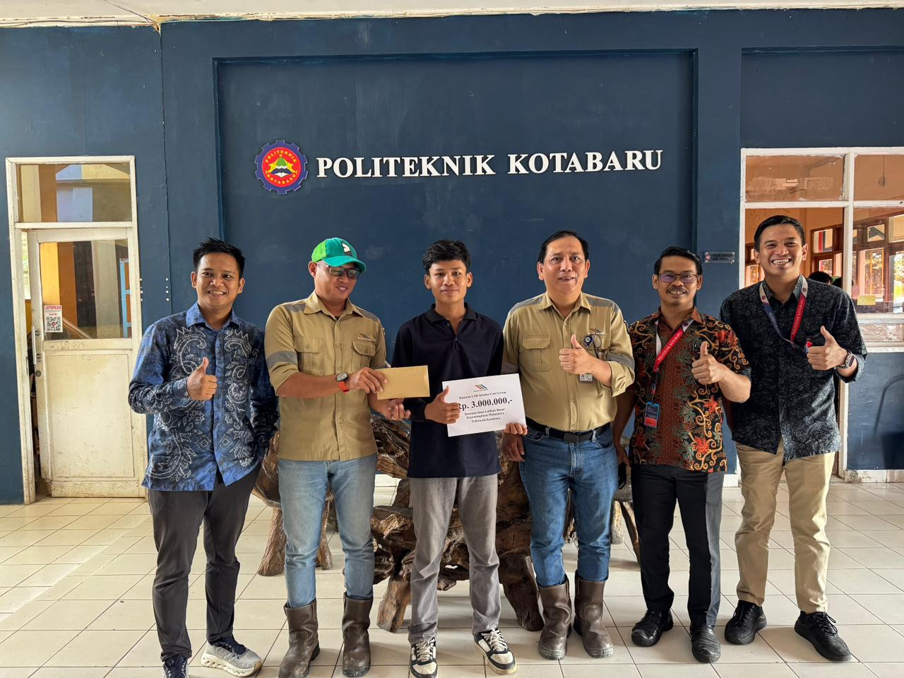 Sebuku Coal Group Dukung Pengembangan Kepemimpinan Mahasiswa Politeknik Kotabaru