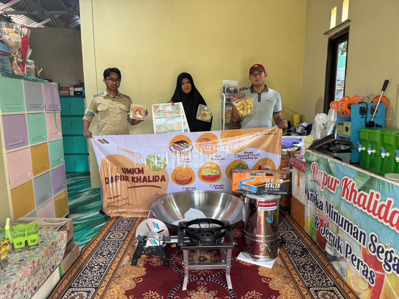 Sebuku Coal Group Hadir Dukung Produktivitas UMKM Dapur Khalida